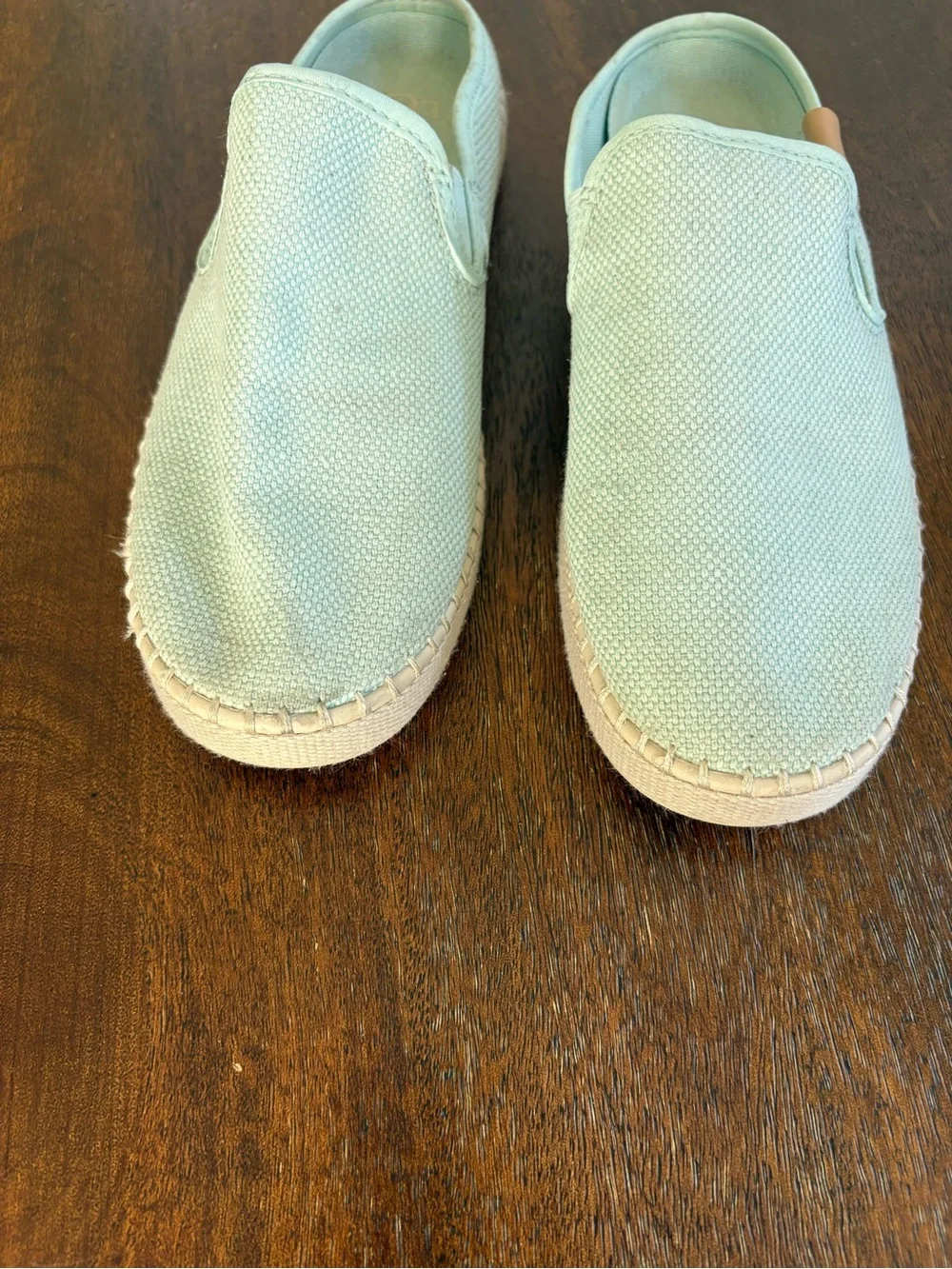 UGG Delu Canvas Sneaker Slide Mules Sky Blue Women’s US 7 EU 38 UK 5 1125093